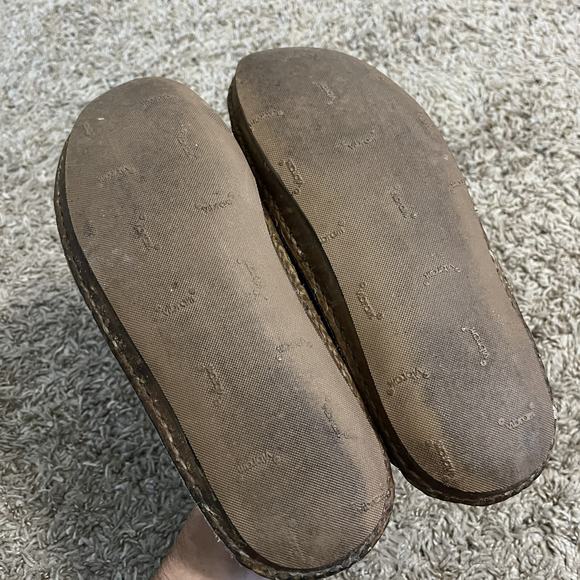 Quoddy Grizzly Tumbled Brown Leather Vibram Sole Moccasins Size 9.5 - Picture 5 of 6